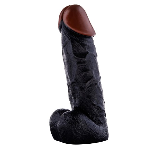 Dildo czarne realistyczny penis sex członek 20cm